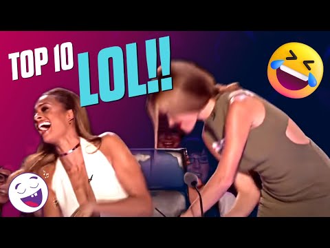 10 FUNNIEST AUDITIONS EVER ON BRITAIN'S GOT TALENT!