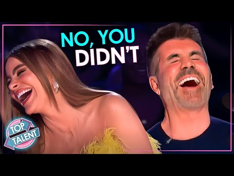 FUNNIEST Comedians That Made Simon Cowell And The Judges LOL!????